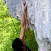sscalare sulla roccia