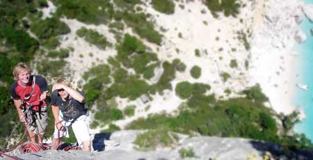 arrampicare sull'Aguglia di Goloritze' scalare sull'Aguglia di Goloritze'