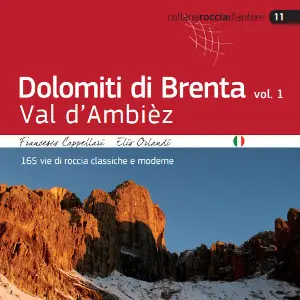 La guida d'arrampicata delle dolomiti di Brenta